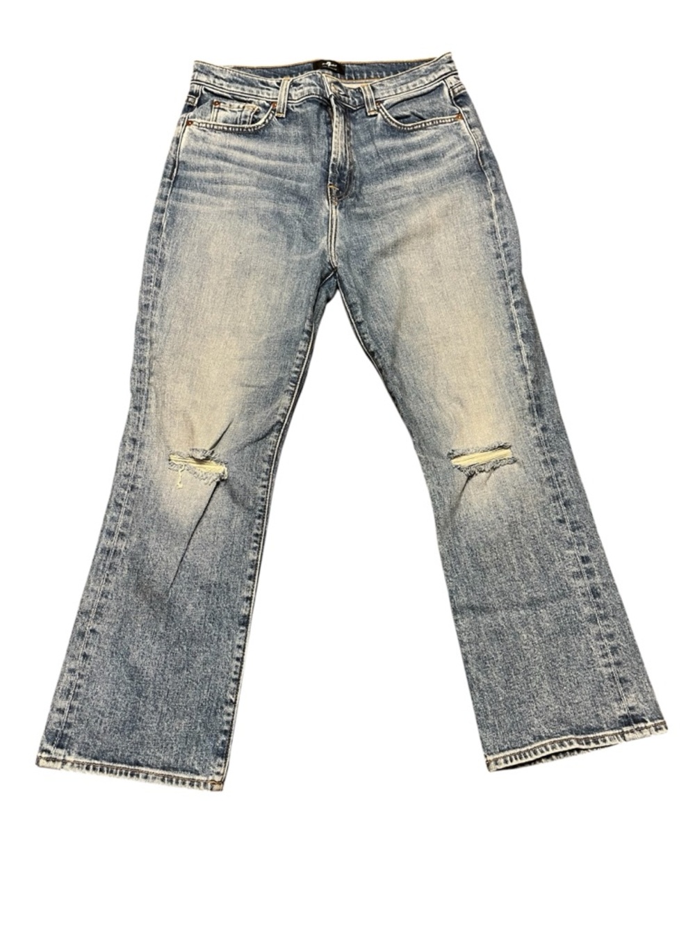 7 For All Mankind High Waist Slim Kick jeans